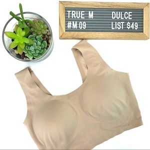NWOT True Padded Bralette M, Dulce (M09)